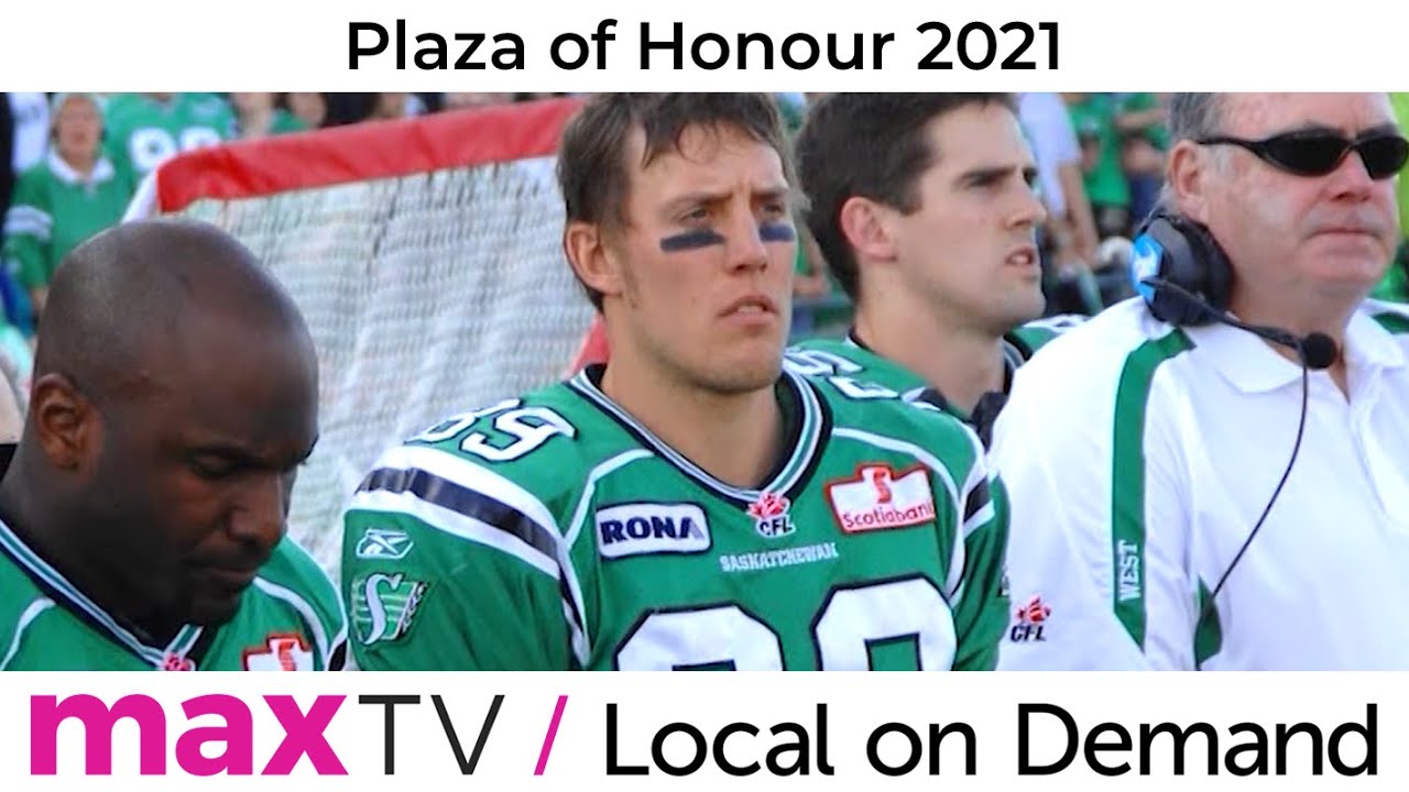 Saskatchewan Roughriders Plaza of Honour 2021 - SaskTel maxTV Local on Demand