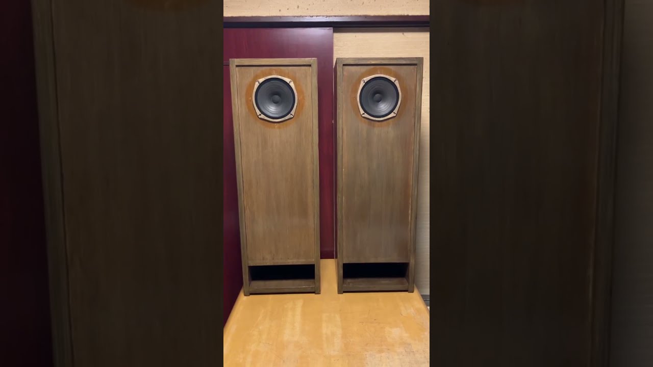 オーディオ試聴動画 Diatone P-610B 8Ωバックロードホーン(ダイヤ