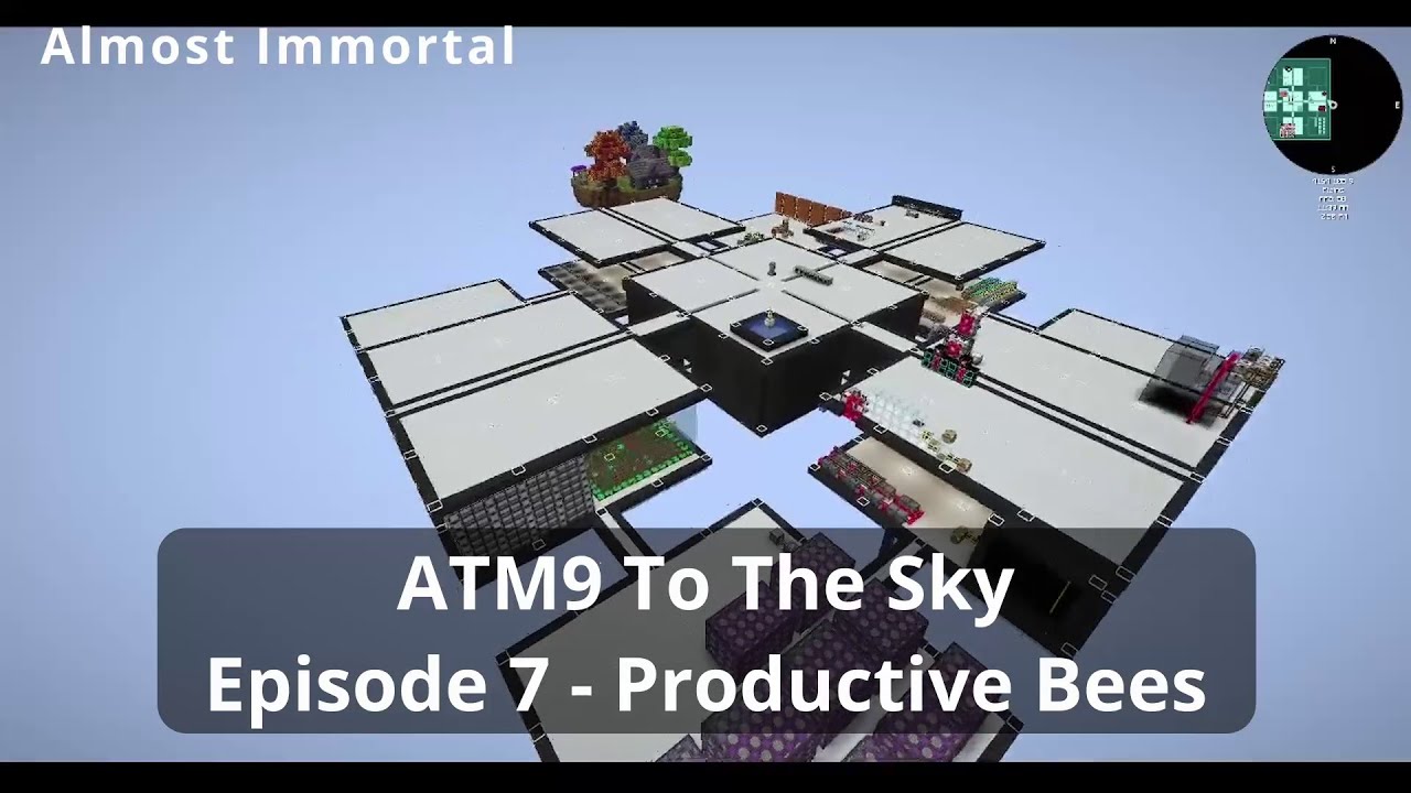 Modded Minecraft: All The Mods 9 To The Sky Episode Seven Productive ...