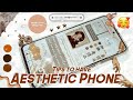 How to have Aesthetic android phone ~ 《aesthetic theme,icon,wallpaper,contacts》 Samsung Galaxy A51 ☆