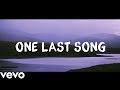 Sam Smith - One Last Song Lyrics