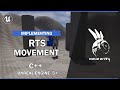 Implementing AI RTS Movement in Unreal Engine 5