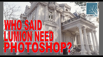 TUTORIAL 121: HOW TO RENDER IN LUMION WITH NO PHOTOSHOP ENHANCEMENT?