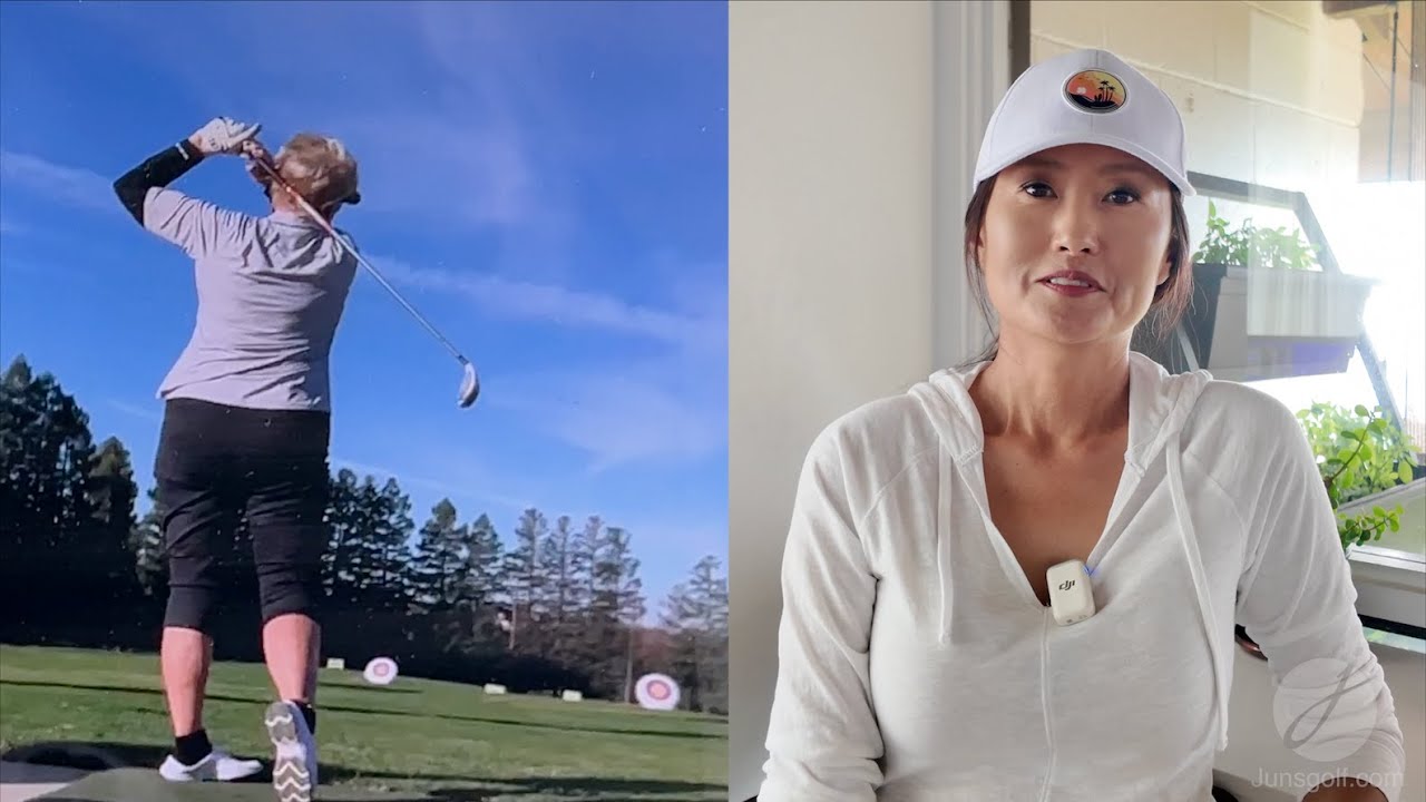 Part 2 of 2: Improve at Any Age. Monica Takes Golf Lessons Online and Gains Distance and Accuracy!
