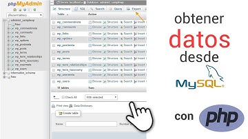SELECT con PHP Cómo obtener datos MySQL con PHP, HTML5 y Bootstrap en 5 minutos