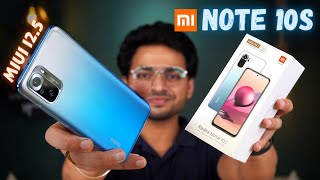 Redmi Note 10S Unboxing And First Impressions | MIUI 12.5 ⚡️| 6.43