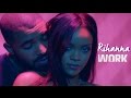 Rihanna - Work (Explicit) ft. Drake (Lyrics On Screen HQ) from New Album "ANTI"