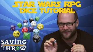 Star Wars Edge of the Empire RPG Dice Tutorial - with David Crennen