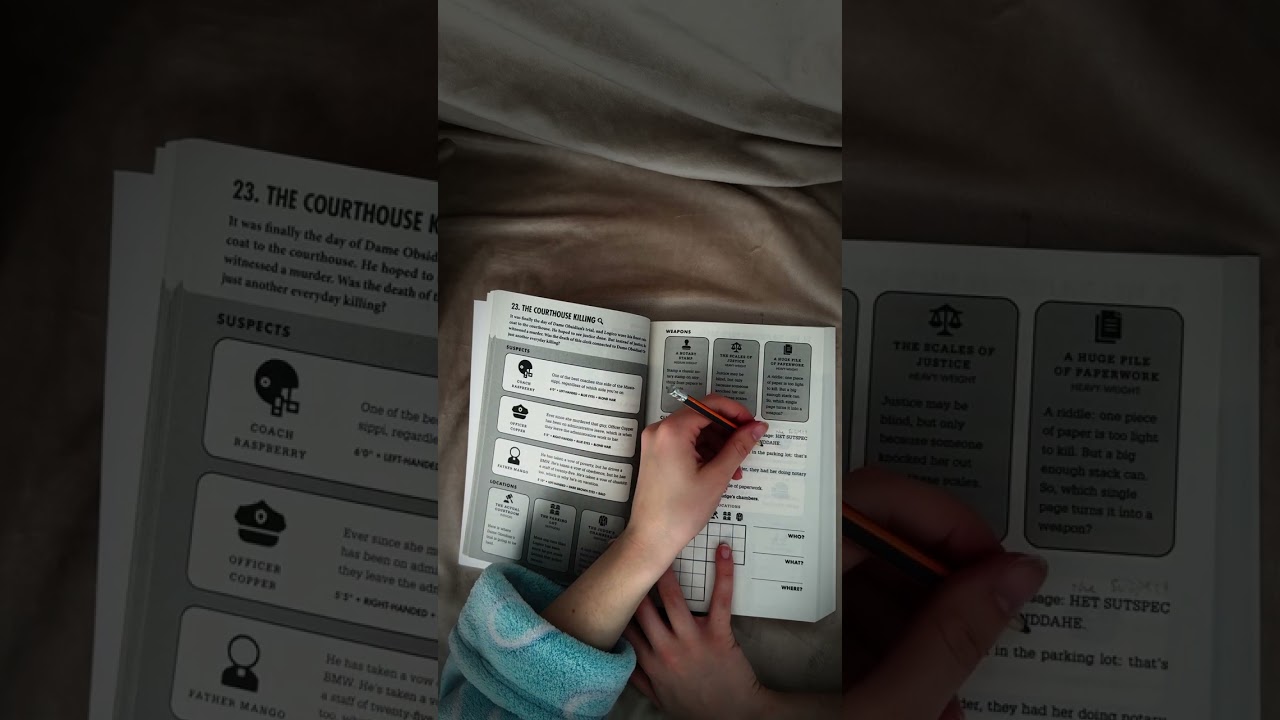 Solve a Murdle with me!