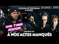 First Time Reaction FREDERICKS, GOLDMAN and JONES A nos actes manqués | Dereck Reacts