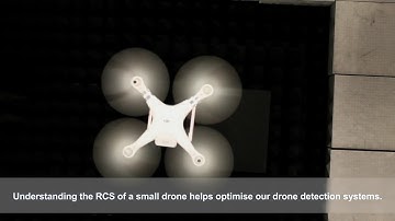 Radar Cross Section (RCS) Drone Testing