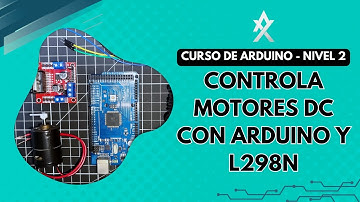 ¡Controla motores DC con Arduino y L298N! 🌀 Velocidad y dirección