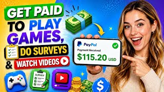 New App to Earn PayPal Money | Play Games, Take Surveys & Watch Videos screenshot 5