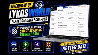Overview Of Lykosworld Platform Data Extractor | The Scraper Tool Every B2B Business Needs Right Now