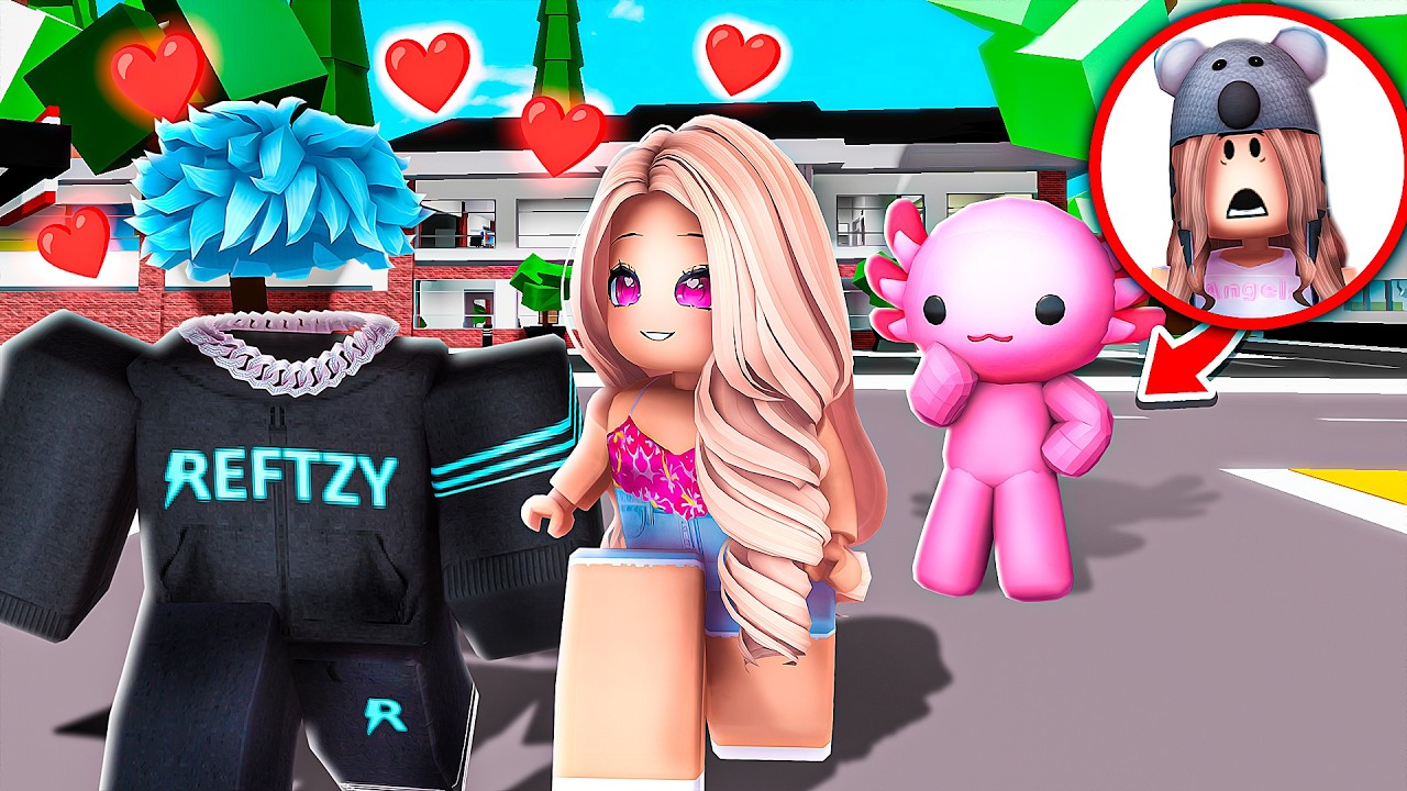 Spying On My BROTHER as a AXOLOTL In Roblox!