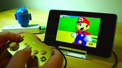 Nexus 7 & Game Emulation - Gameplay & testing + wiimote control