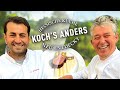 Kalbskarre an Parmesan-Spargel und Sauce Choron von Ali Güngörmüs | Koch's anders