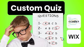 How to Make a Custom Quiz, Survey, Questionnaire in Wix