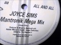 Joyce Sims  - Mantronix mega mix. (All & All) 1986 (Classic Club tune)