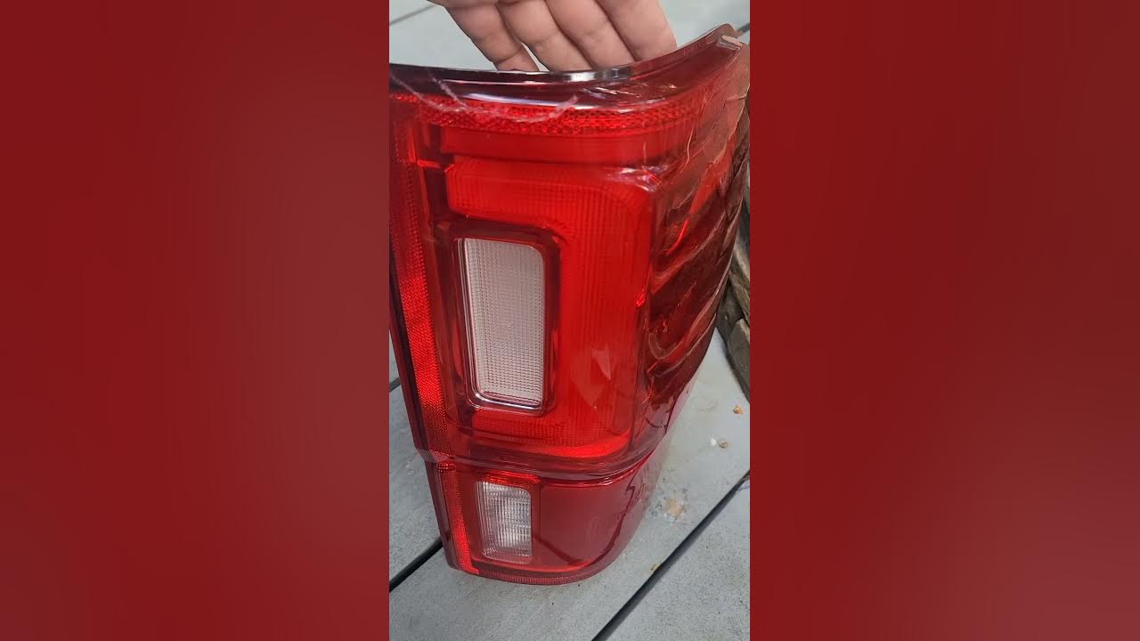 How to fix a cracked tail light on a 2020 Ford Ranger with blind spot