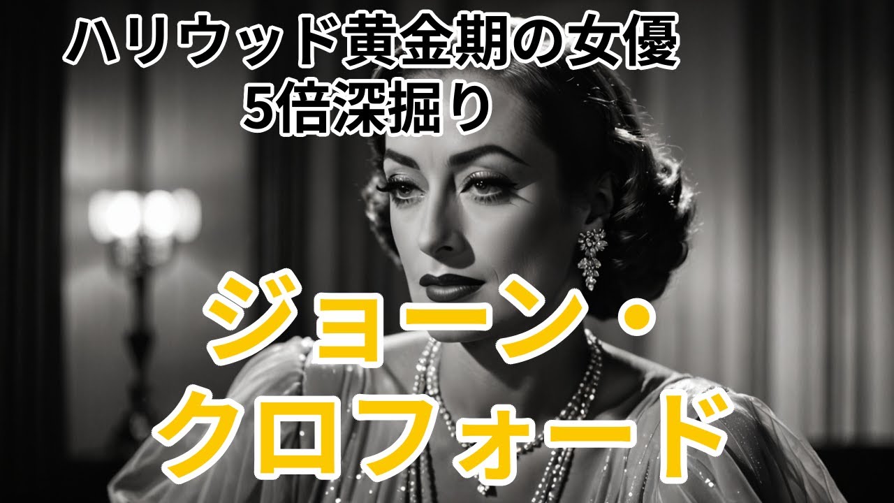 ジョーン・クロフォードの光と影10選