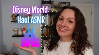 ASMR Disney World Vacation Shopping Haul ✨ (Tapping, Tracing, Whispering)