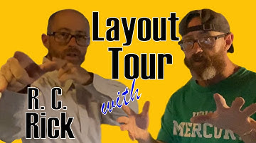 Layout Tour  Scale Model Railroad Helix Inspection and Update - R.C. Rick - Iron Horse Route - D&RGW