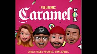 Caramelo Remix - Ozuna ft. Karol G, Myke Towers, Arcangel (Audio Oficial)