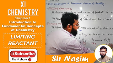 Limiting Reactant in Urdu (Sir Nasim Zulfiqar)