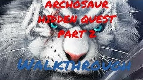 Archosaur City Hidden Quest Guide/Walkthrough Part 2 | First Encounter with the Detective