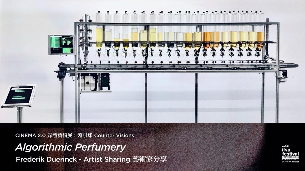  Algorithmic Perfumery Frederik Duerinck Artist Sharing YouTube