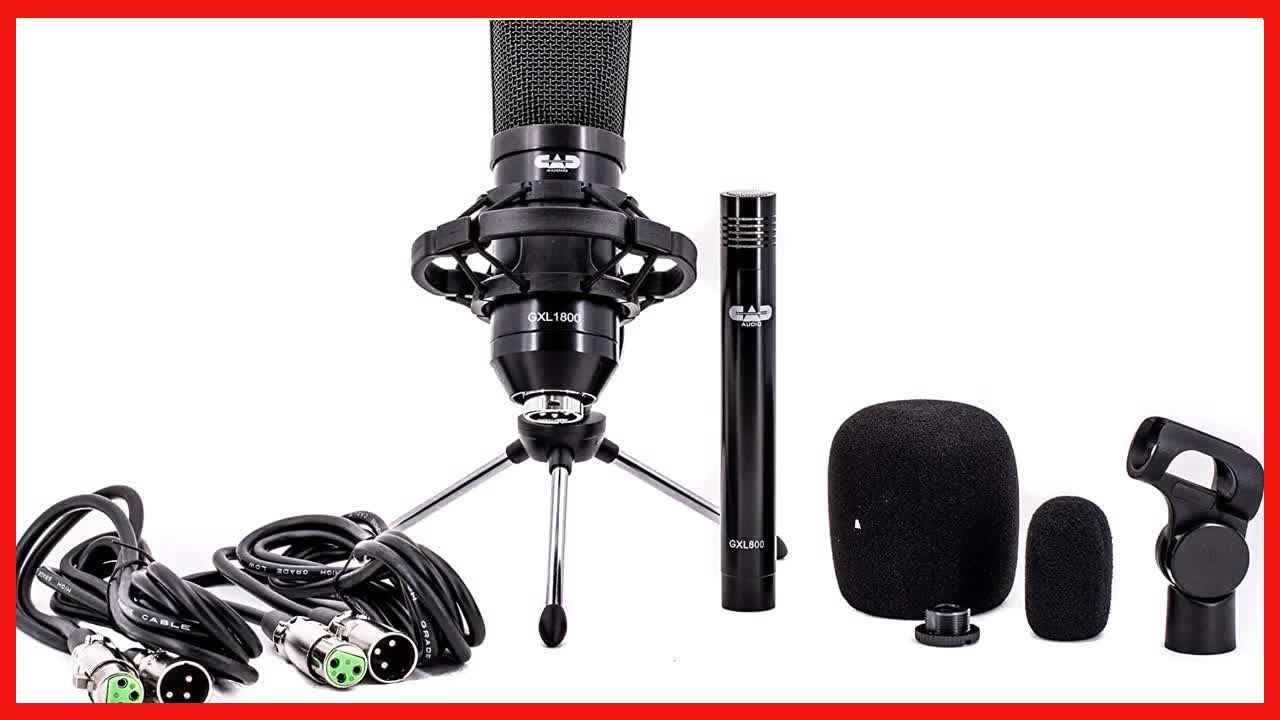 CAD Audio GXL1800SP Studio Pack with GXL1800 Side Address & GLX800