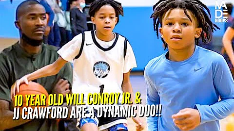 10 year old Will Conroy Jr. & 12 year old JJ Crawf...
