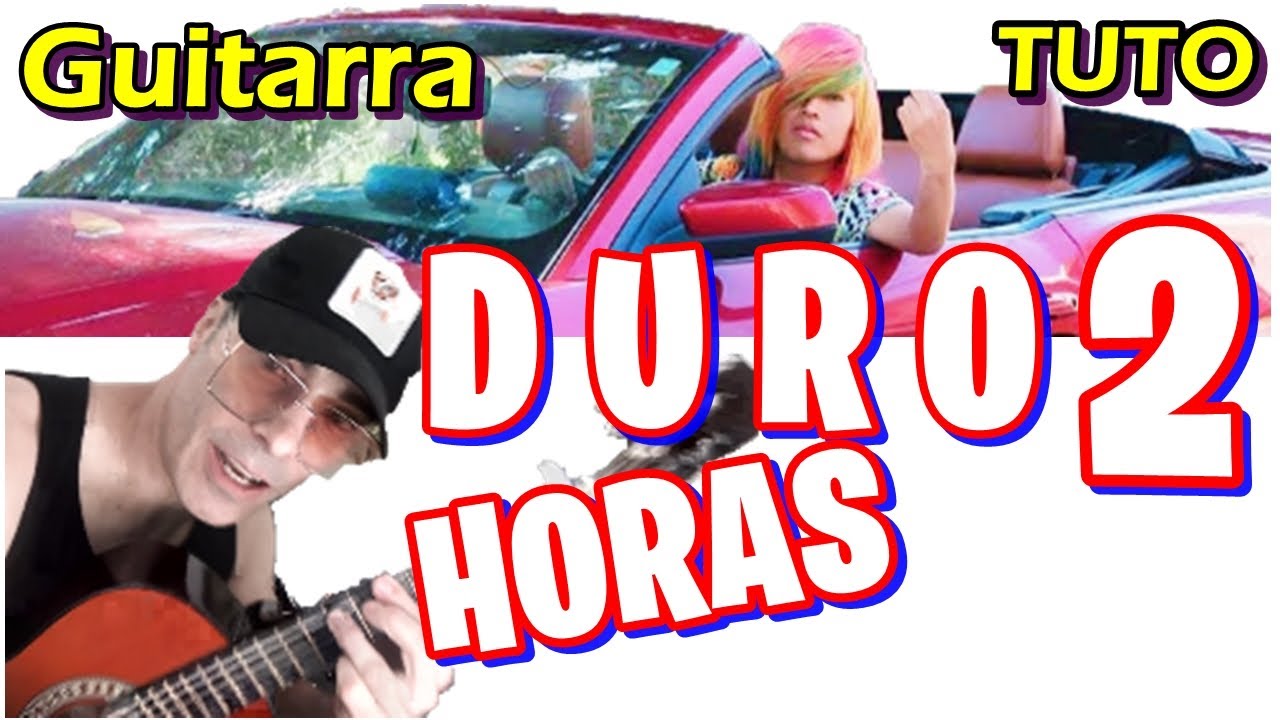 COMO Tocar 🚘 DURO 2 HORAS FARAON LOVE SHADY {GUITARRA} Acordes y RITMICA FACIL Paso a Paso, TUTORIAL