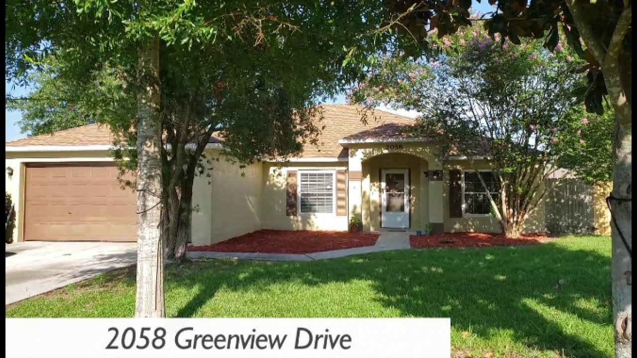 2058 Greenview Drive, Deltona Florida, 32725 YouTube