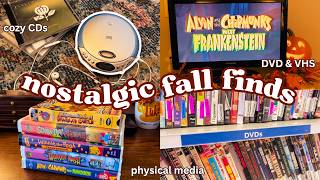 THRIFTING FÜR PHYSISCHE HERBST-MEDIEN 🍂📼 | Nostalgische Filme, VHS-Kassetten & DVDs