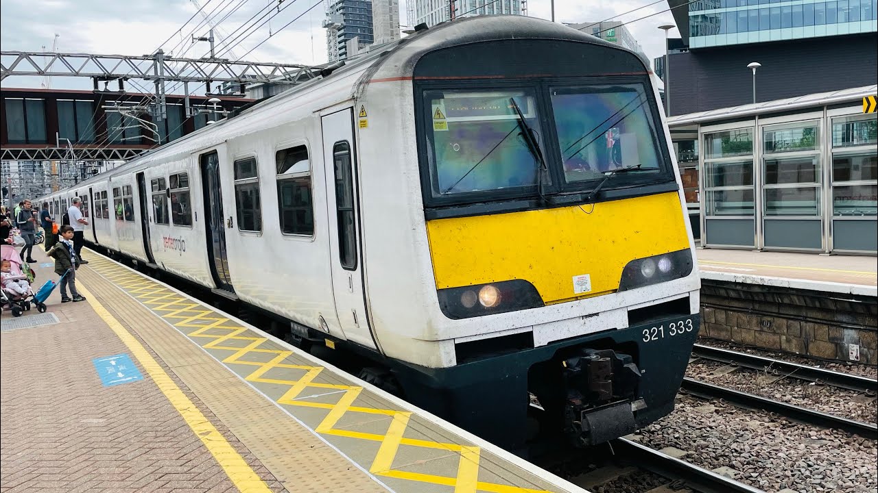 Greater Anglia 321333+321328 At Stratford From London Liverpool Street To ClactonOnSea YouTube Greater Anglia 321333+321328 At Stratford From London Liverpool Street To ClactonOnSea YouTube
