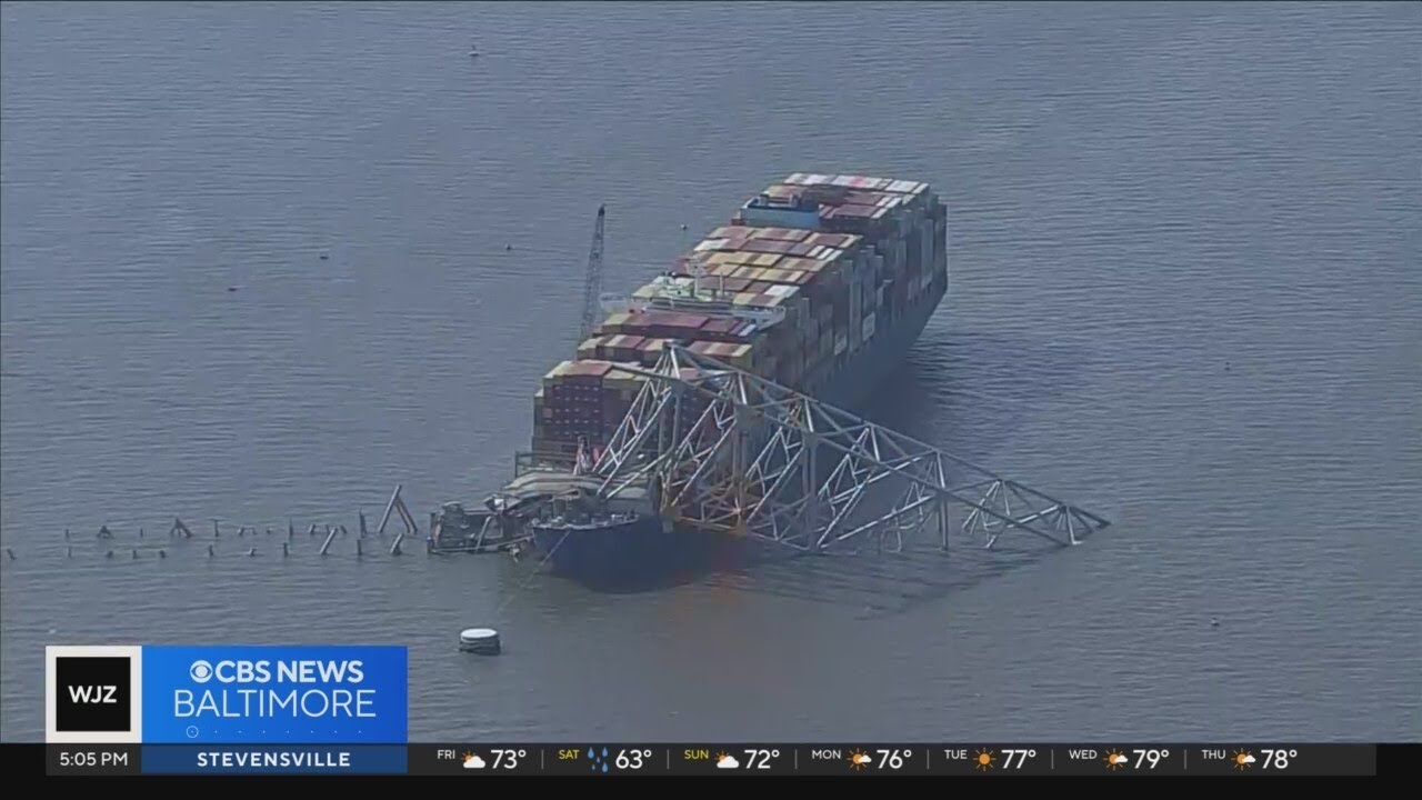 Officials refloat the Dali nearly two months after Baltimore bridge collapse