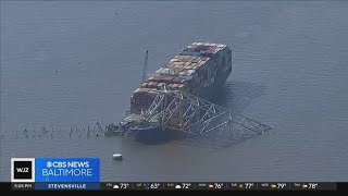 Efforts to refloat cargo ship Dali from Key Bridge collapse site moved to next week