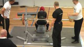 Bench Press Swedish Nationals 2009, BĂ€nk SM Karolina Arvidsson