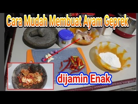 resep-cara-mudah-membuat-ayam-geprek-crispy-paling-simpel-super-pedas