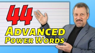 44 Advanced English Words Every Serious English Learner Needs