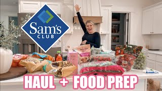 *NEW!* $330 SAM'S CLUB HAUL + FOOD PREP // MEAL PREP MOTIVATION HOMEMAKING 2023 SAHM // Rachel K