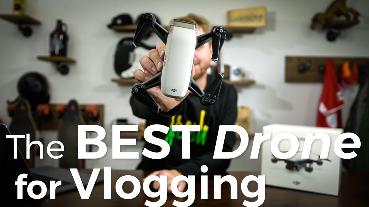The BEST Drone for Vlogging is the DJI Spark