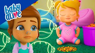 Baby Alive en Español ⭐️Bebés aprendiendo a ir al baño solito 💧Dibujos Animados Para Niños 💕
