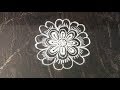 Simple freehand rangoli  quick rangoli designs  the art of rangoli by usha bhat