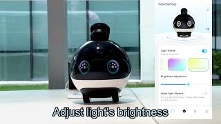 EBO X,  How to adjust EBO X's Light Settings by Enabot 97 views 8 months ago 34 seconds