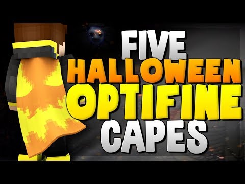 5 HALLOWEEN OPTIFINE CAPE DESIGNS! (Top Halloween Themed Optifine Capes)