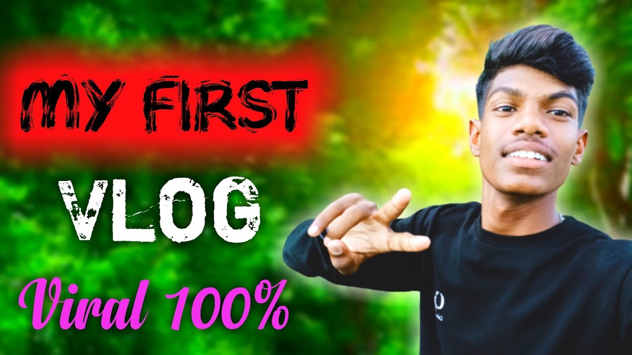 First Vlog ! My First Vlog On Youtub👀 - YouTube