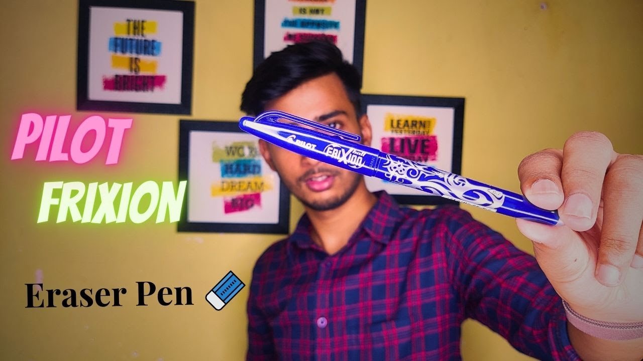 This Pen Erase Everythings 😨 Pilot Frixion Erasable Rollerball Pen